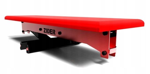 Ławka prosta do ćwiczeń ZIDER serii BLACK - RED - 450 kg Ławka prosta do ćwiczeń ZIDER serii BLACK - RED - 450 kg