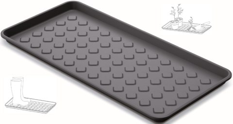 OCIEKACZ PODSTAWKA POD BUTY DRY PAD CZARNY OCIEKACZ PODSTAWKA POD BUTY DRY PAD CZARNY