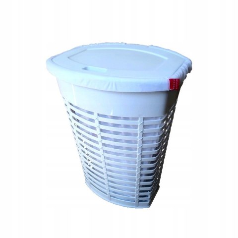 Kosz na bieliznę PALM 50 L BIAŁY Kosz na bieliznę PALM 50 L BIAŁY