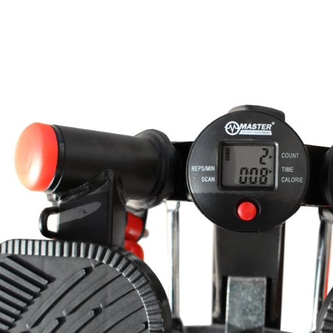 Stepper skrętny z linkami i licznikiem Master MAS4A002