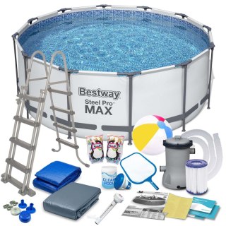 Basen ogrodowy stelażowy 366 x 122 cm 18w1 Bestway 56420 Bestway