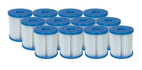 Filtr do pompy filtrującej Typ II - komplet 12 SZT Bestway 58094 Bestway Filtr do pompy filtrującej Typ II - komplet 12 SZT Bestway 58094 Bestway