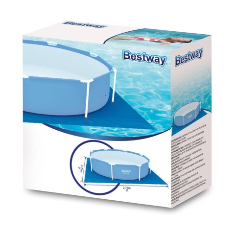 Mata pod basen - 274 x 274 cm Bestway 58000 Bestway Mata pod basen - 274 x 274 cm Bestway 58000 Bestway