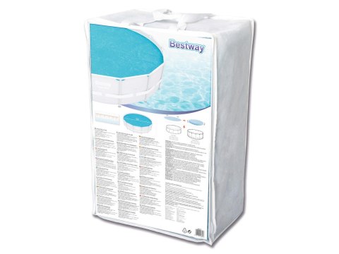Pokrywa solarna do basenu stelaż 427 cm Bestway 58252 Bestway Pokrywa solarna do basenu stelaż 427 cm Bestway 58252 Bestway