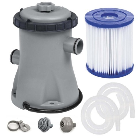 Pompa filtrująca do basenów 1249l/h 12 V Bestway 58381 Bestway Pompa filtrująca do basenów 1249l/h 12 V Bestway 58381 Bestway