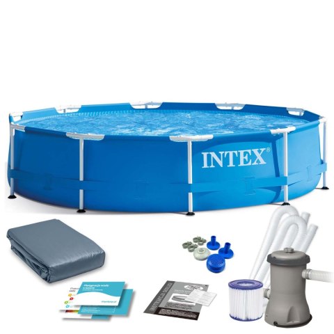 Basen ogrodowy stelażowy 305 x 76 cm 10w1 INTEX 28202 Intex Basen ogrodowy stelażowy 305 x 76 cm 10w1 INTEX 28202 Intex