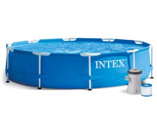 Basen ogrodowy stelażowy 305 x 76 cm 15w1 INTEX 28202 Intex