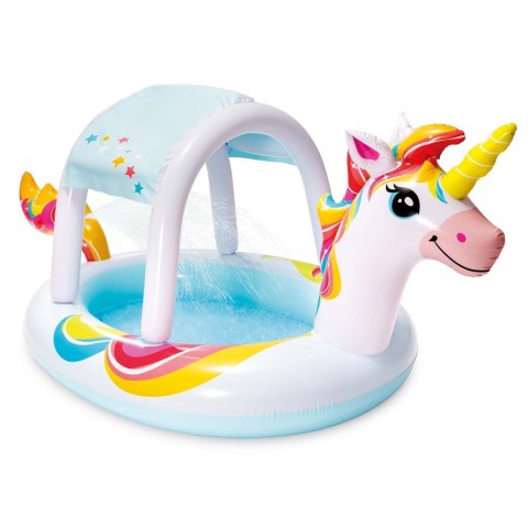 Brodzik z daszkiem Jednorożec 254 x 132 cm Intex 58435 Intex Brodzik z daszkiem Jednorożec 254 x 132 cm Intex 58435 Intex
