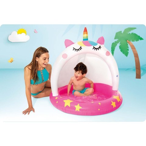 Brodzik z daszkiem Kotorożec 102 x 102 cm Intex 58438 Intex Brodzik z daszkiem Kotorożec 102 x 102 cm Intex 58438 Intex