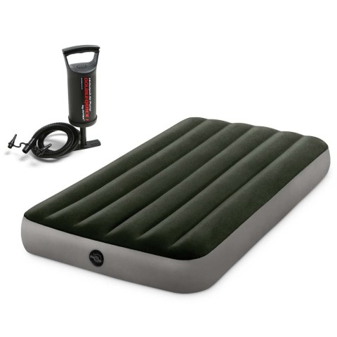 Materac dmuchany 191x137x25 cm z pompką tłokową INTEX 664108 Intex