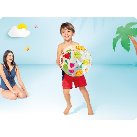 Dmuchana piłka plażowa owoce 51 cm INTEX 59040 Intex Dmuchana piłka plażowa owoce 51 cm INTEX 59040 Intex