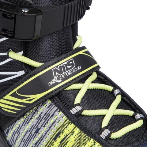NA1206 CZARNO-ZIELONE ROZM. 41 ŁYŻWOROLKI NILS EXTREME NILS EXTREME