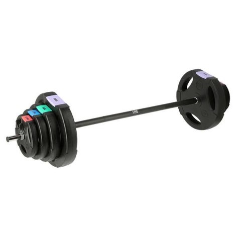 GSPO40 (2 CZĘŚCI) 42 KG SZTANGA / TALERZE KOMPOZYT ONE FITNESS ONE FITNESS