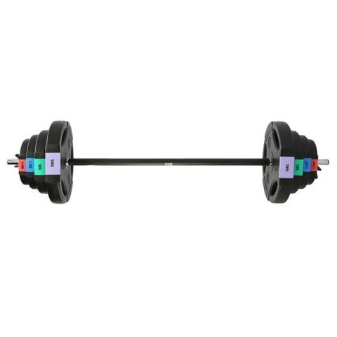 GSPO40 (2 CZĘŚCI) 42 KG SZTANGA / TALERZE KOMPOZYT ONE FITNESS ONE FITNESS