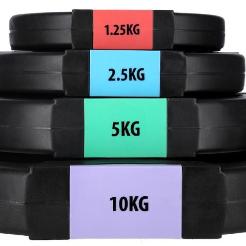 GSPO40 (2 CZĘŚCI) 42 KG SZTANGA / TALERZE KOMPOZYT ONE FITNESS ONE FITNESS