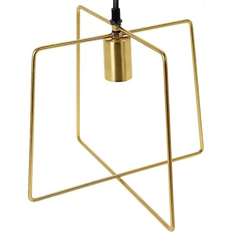 Lampa metalowa wisząca sufitowa czarna złota oprawka oprawa obudowa żarówki Lampa metalowa wisząca sufitowa czarna złota oprawka oprawa obudowa żarówki