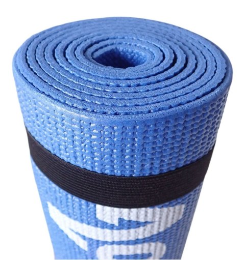 Mata ACRA Fitness do Ćwiczeń Jogi 4 mm Niebieska Mata ACRA Fitness do Ćwiczeń Jogi 4 mm Niebieska