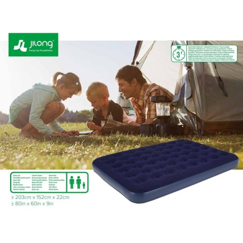 MATERAC FLOKOWANY 2-OSOBOWY 203x152x22CM 20256-1 Inny MATERAC FLOKOWANY 2-OSOBOWY 203x152x22CM 20256-1 Inny