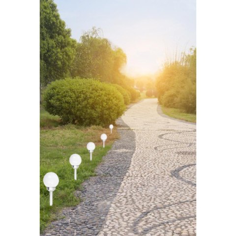 LAMPA SOLARNA KULA MLECZNA 15x44CM Saska Garden