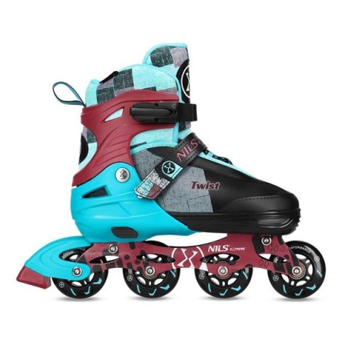 NA13810 ŁYŻWOROLKI TWIST NIEBIESKIE ROZM. M(35-38) NILS EXTREME NILS EXTREME NA13810 ŁYŻWOROLKI TWIST NIEBIESKIE ROZM. M(35-38) NILS EXTREME NILS EXTREME