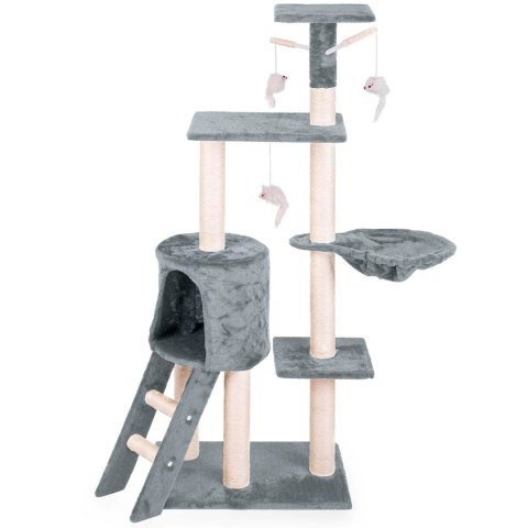 Drapak dla kota 140 cm DR-267 Pethaus z myszką j. szary Pethaus Drapak dla kota 140 cm DR-267 Pethaus z myszką j. szary Pethaus