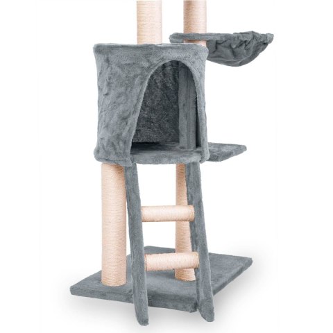Drapak dla kota 140 cm DR-267 Pethaus z myszką j. szary Pethaus Drapak dla kota 140 cm DR-267 Pethaus z myszką j. szary Pethaus