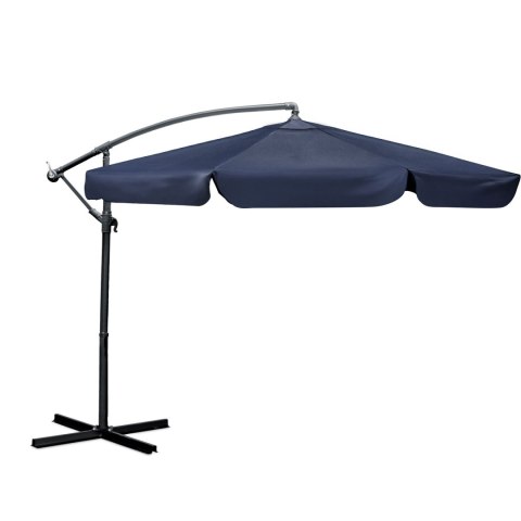 Parasol ogrodowy składany 8 segmentowy 350 cm z pokrowcem Plonos PL-881 Plonos