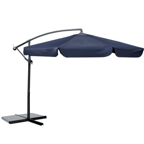 Parasol ogrodowy składany 8 segmentowy 350 cm z pokrowcem Plonos PL-881 Plonos
