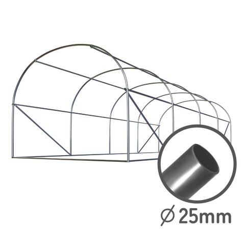 Tunel ogrodowy 2,5 x 4 m (10m2) Plonos Plonos Tunel ogrodowy 2,5 x 4 m (10m2) Plonos Plonos