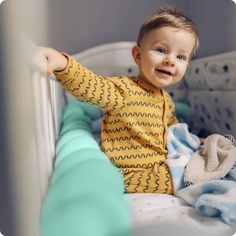 Otulacz do łóżeczka Ricokids 3m - miętowy Ricokids Otulacz do łóżeczka Ricokids 3m - miętowy Ricokids