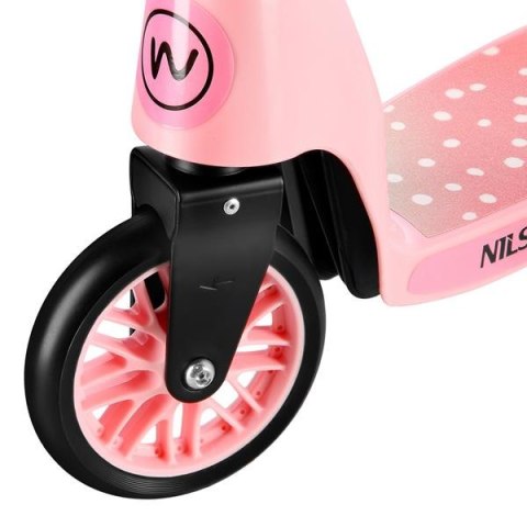 HLB202 2w1 PINK HULAJNOGA DZIECIĘCA NILS FUN NILS FUN