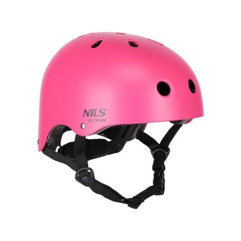 MR290+H230 KASK Z OCHRANIACZAMI ZESTAW RÓŻOWY ROZM. S NILS EXTREME NILS EXTREME