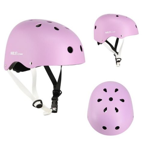 MTW001 FIOLETOWY ROZM. S(52-56CM) KASK NILS EXTREME NILS EXTREME
