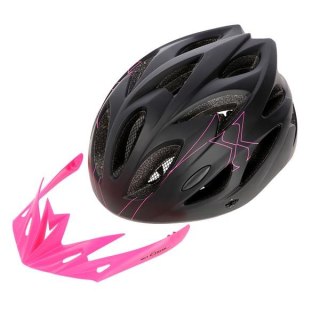 MTW291 CZARNO-różowy ROZM. S (50-59CM) KASK NILS EXTREME NILS EXTREME