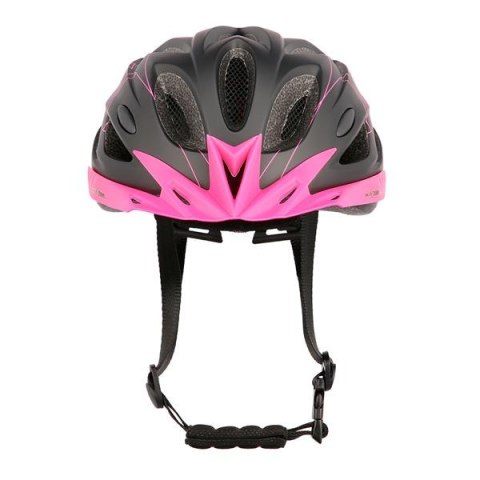MTW291 CZARNO-różowy ROZM. S (50-59CM) KASK NILS EXTREME NILS EXTREME
