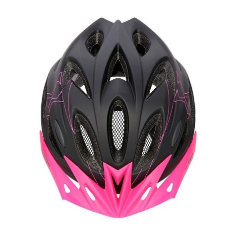 MTW291 CZARNO-różowy ROZM. S (50-59CM) KASK NILS EXTREME NILS EXTREME