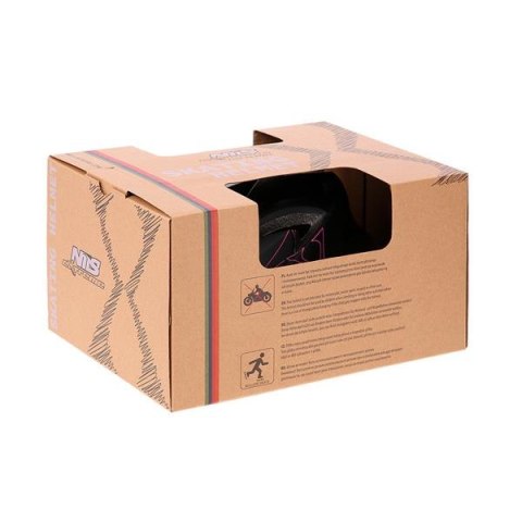 MTW291 CZARNO-różowy ROZM. S (50-59CM) KASK NILS EXTREME NILS EXTREME