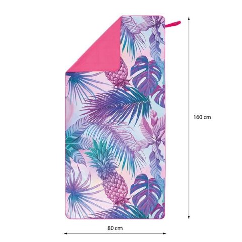 NCR14 ANANAS RĘCZNIK Z MIKROFIBRY 160x80 cm NILS NILS NCR14 ANANAS RĘCZNIK Z MIKROFIBRY 160x80 cm NILS NILS