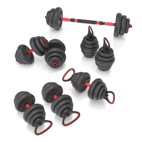 SGN120 PRO SET 6W1 ZESTAW CIĘŻARÓW 20KG HMS HMS