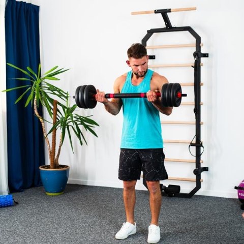 SGN120 PRO SET 6W1 ZESTAW CIĘŻARÓW 20KG HMS HMS