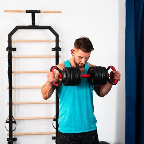 SGN120 PRO SET 6W1 ZESTAW CIĘŻARÓW 20KG HMS HMS