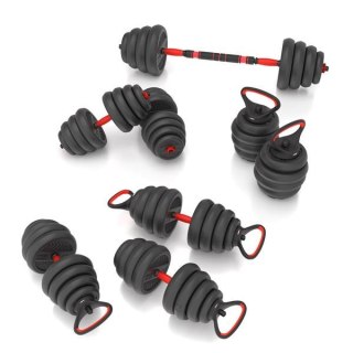 SGN130 PRO SET 6W1 ZESTAW CIĘŻARÓW 30KG HMS HMS