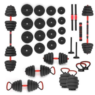 SGN130 PRO SET 6W1 ZESTAW CIĘŻARÓW 30KG HMS HMS