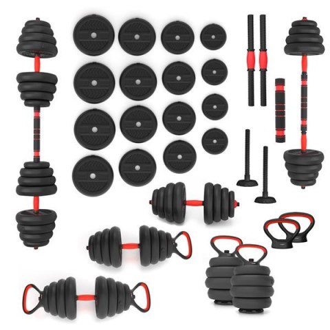 SGN130 PRO SET 6W1 ZESTAW CIĘŻARÓW 30KG HMS HMS