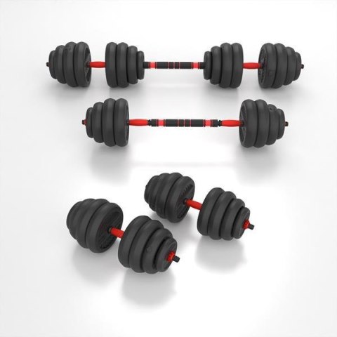 SGN140 (2 CZĘŚCI) PRO SET 6W1 ZESTAW CIĘŻARÓW 40KG HMS HMS