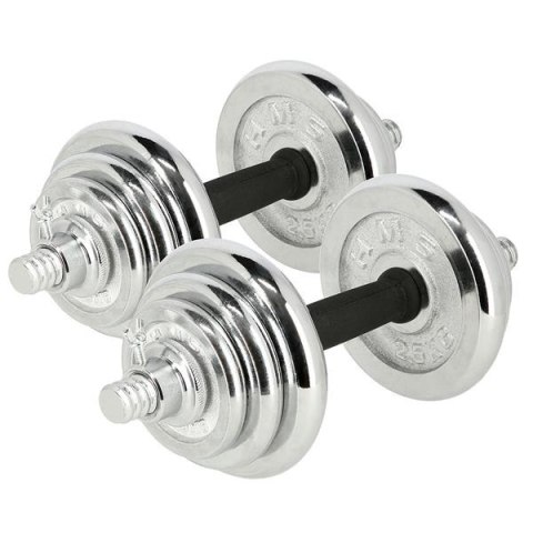 STC21 SZTANGIELKI/SZTANGA W WALIZCE CHROM 2x10KG HMS HMS