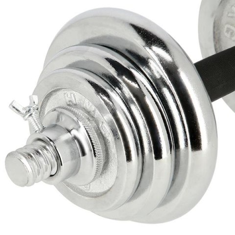 STC21 SZTANGIELKI/SZTANGA W WALIZCE CHROM 2x10KG HMS HMS