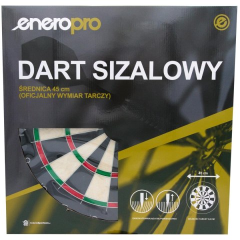 DART SIZALOWY 45CM OFFICIAL CHAMPIONSHIP ENERO PRO Enero