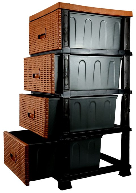 Komoda RATTAN- mix*/ 38X45X90/ Katex Komoda RATTAN- mix*/ 38X45X90/ Katex