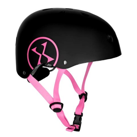 MTW001-1 KASK CZARNO-RÓŻOWY ROZM. XS(48-52CM) NILS EXTREME NILS EXTREME
